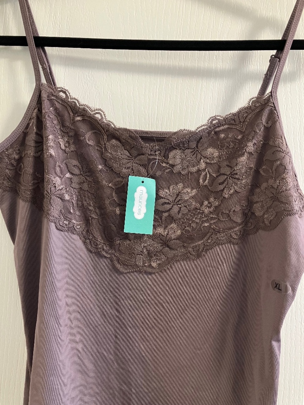 NWT Maurices tanktop mauve size XL - Picture 2 of 2